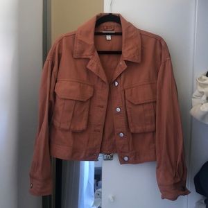 M Topshop 100% Cotton Utility Jacket